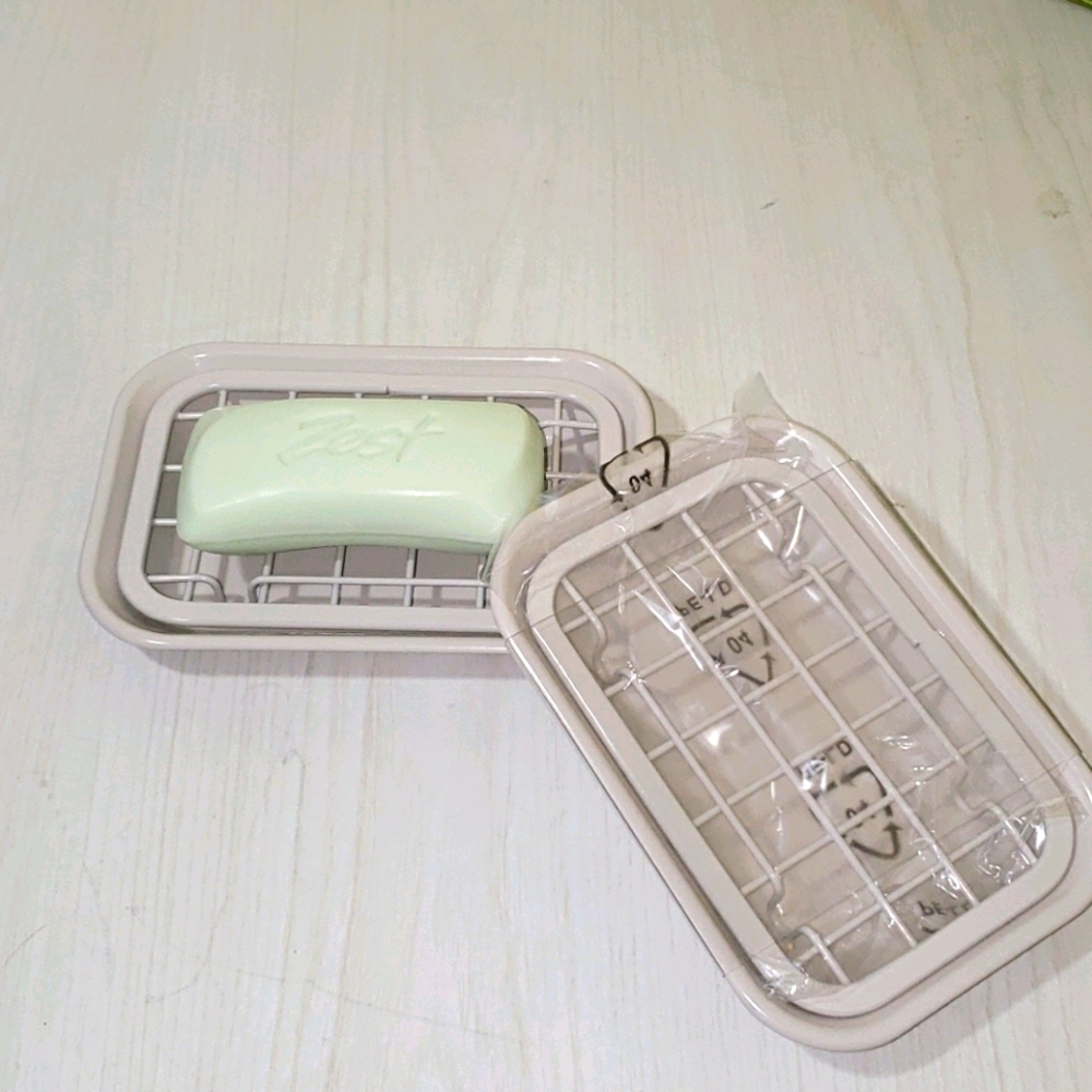 Metal Kitchen Soap Dish / Sponge Holder- Pack 2